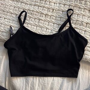 PINK ACTIVE black sports bra